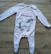 Ładny pajacyk dla dziewczynki w rozmiarze 68