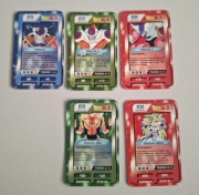 Karty postaci CHIO DRAGON BALL Z 5 SZT.