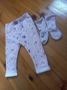 Cieplejsze spodnie plus skarpetki 