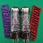 Para lamp elektronowych EL34 Telefunken Ulm 1963 r. NOS #2