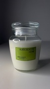Naturalna świeca sojowa o zapachu Bergamot w słoiku