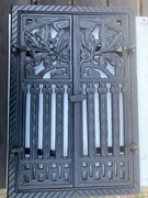 Drzwiczki ażurowe żeliwne - Dąb 