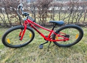 Rower TREK Precaliber, czerwony, koła 24"