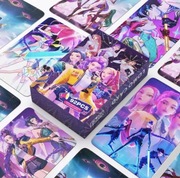 Karty kolekcjonerskie Lomo K-Pop Demon Hunters 60 Kart+32 Naklejki