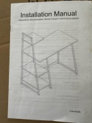 Biurko z półkami stan nowe