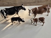 zestaw unikatowych figurek bydła schleich '07 ,' 08, '08