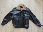 Kurtka skórzana bomberka pilotka Ochnik Factory U-98 r. XL/XXL – jak nowa
