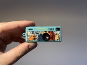 Turkusowy Aparat Thumb Camera G6 Keychain breloczek jak Kodak Charmera