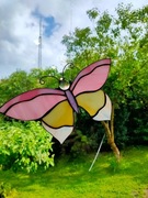 witraż motyl pamiątka prezent