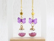 Native Bloom kolczyki BOMBKI kulki vintage retro prezent Świąteczne NA126