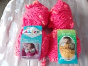 Wielki zestaw włóczki Alize pomponella mega WYPRZEDAŻ domowa