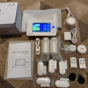 Alarm bezprzewodowy TUYA, WI-FI, GSM, duży zestaw