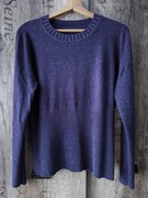 Fioletowy sweter XL 