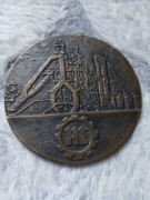 Stary medal braz Huta Lenina 30 lat nadania imienia Hucie