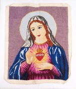 Obraz – HAFT – MATKA BOSKA Z OTWARTYM SERCEM