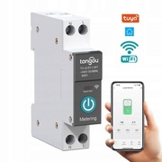 Licznik energii DIN 63A 230V WIFI TUYA watomierz przekaźnik Tongou
