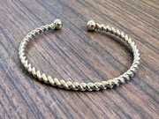 Ładna bransoletka pozłacana 