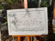 Ostatnia Wieczerza, płaskorzeźba, gips       22 