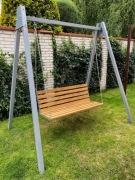 Huśtawka ogrodowa 3 osobowa