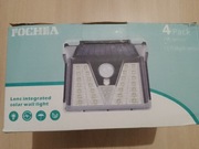 Lampy solarne Fishea 4 pack ścienne z czujnikiem