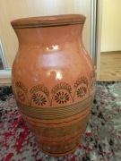 Wazon gliniany 35 cm. wysokość 