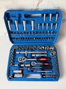 Zestaw Kluczy Nasadowych W Walizce 94 el Nasadki, Bity, Klucze, Grzechotki 