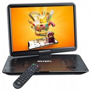 SUNPIN Przenośny odtwarzacz DVD 17,9" z obrotowym ekranem HD 15,6 cala