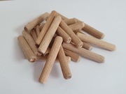 Kołki drewniane meblowe montażowe 8x50 mm, 50szt.