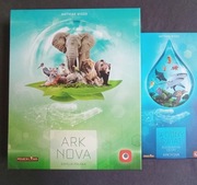 Ark nova PORTAL GAMES + dodatek Wodny świat+ 2 pakiety map - nowe bez folii