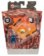 3 figurki Minecraft: SQUID, ALEX, BLACK SHEEP unikaty