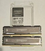 Crucial Ballistix Sport LT DDR4 16GB CL16 3200 MHz @ 3600 3800