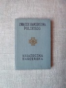 Zabytkowa książeczka harcerska Związku Harcerstwa Polskiego (ZHP) PRL