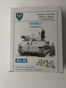 Gąsienice metalowe Friulmodel ATL-26 Tiger I transport