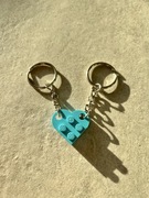 Breloczek Lego serce keychain walentynki prezent valentines breloczek