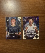 Jude Bellingham & Erling Haaland Champions league trading card Topps