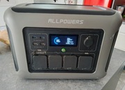 MEGA OKAZJA stacja zasilająca Allpowers R1500 AC 1800 W lifepo4 1152 Wh