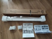 Bramka siatka zabezpieczająca schody kominek rozsuwana SG025  Nowa 75cm