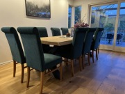 Krzesła welur Najwyższa jakość Skandynawski Styl