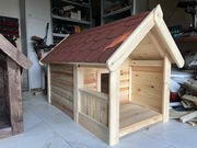 Buda dla psa ocieplana