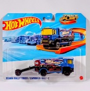 Hot Wheels Track Fleet Scania Rally Truck
