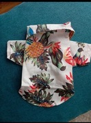 Nowe ubranko dla psa lub kota koszula hawajska XS