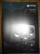 ADAM Studio Monitors Catalog 04/2010 - katalog monitorów studyjnych