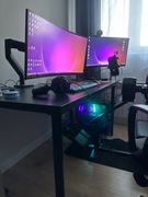 Komputer gamingowy GWARANCJA (32GB DDR, RTX4060Ti, 2x Monitor)