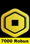 ROBLOX ROBUX 7000 SZTUK 7000RS 7K ROBUXÓW ROBUXY GAMEPASS