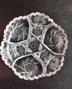 Kryształowa mała salaterka  z PRL- w stanie idealnym 