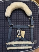 Kantar Eskadron classic prawdziwe futro granatowy Pony