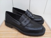 czarne damskie mokasyny marki Bersha roz. 40 wkładka 26,5 cm nowe
