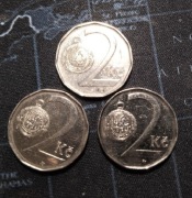 6 koron czeskich z XXI wieku