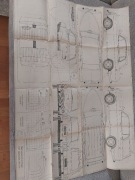 PLANY MODELU FSO-WARSZAWA -203 KOMBI/RENO-DAUPHINE 