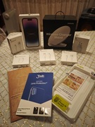 iPhone 14 Pro 512GB Purple fioletowy dużo dodatków + ładowarka indukcyjna